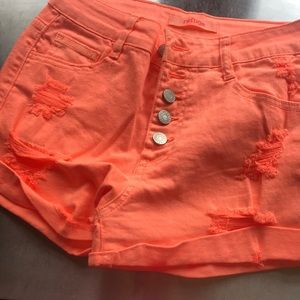 High waisted charolette Russe shorts